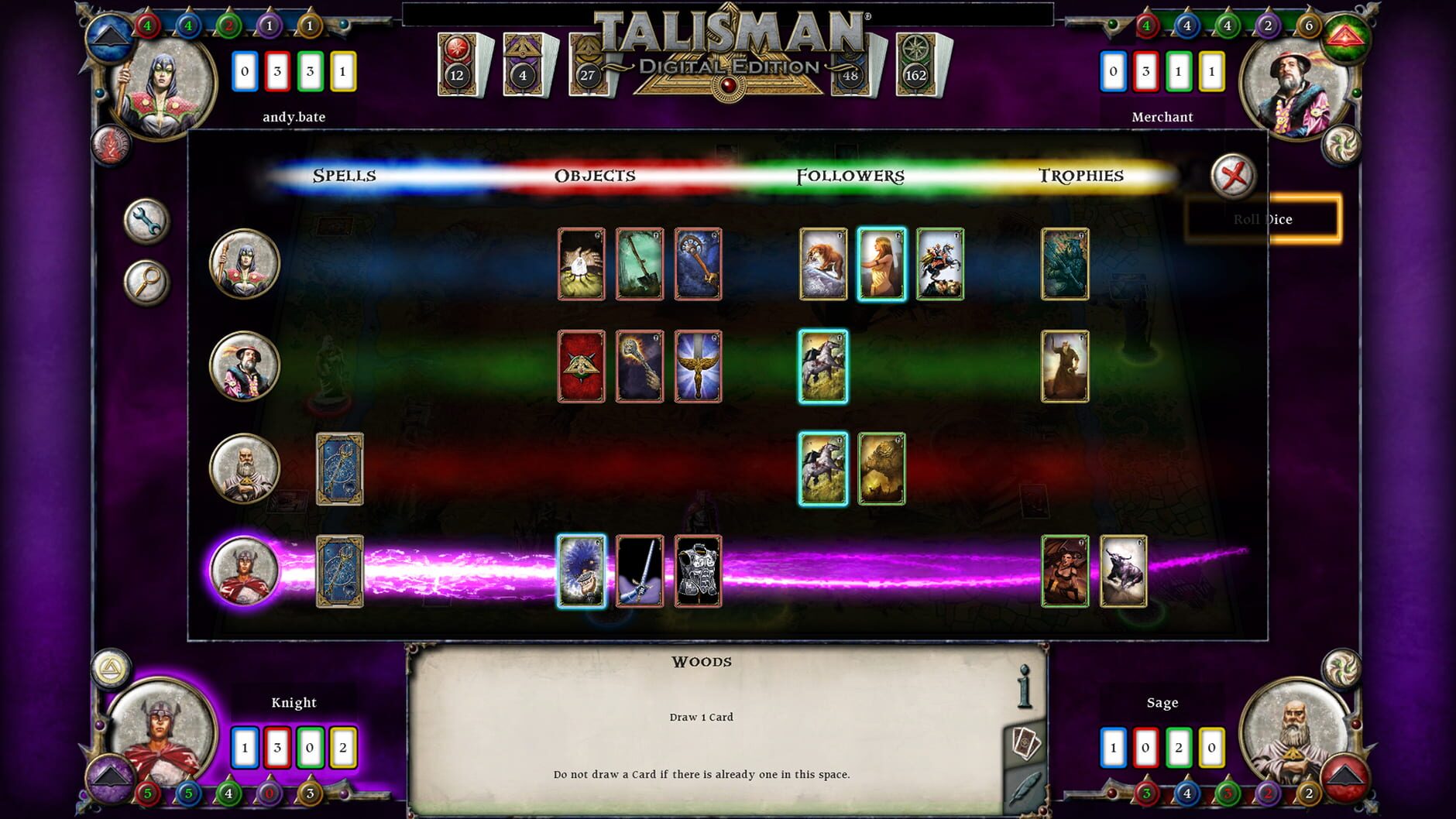 Screenshot for Talisman: Digital Edition - The Reaper