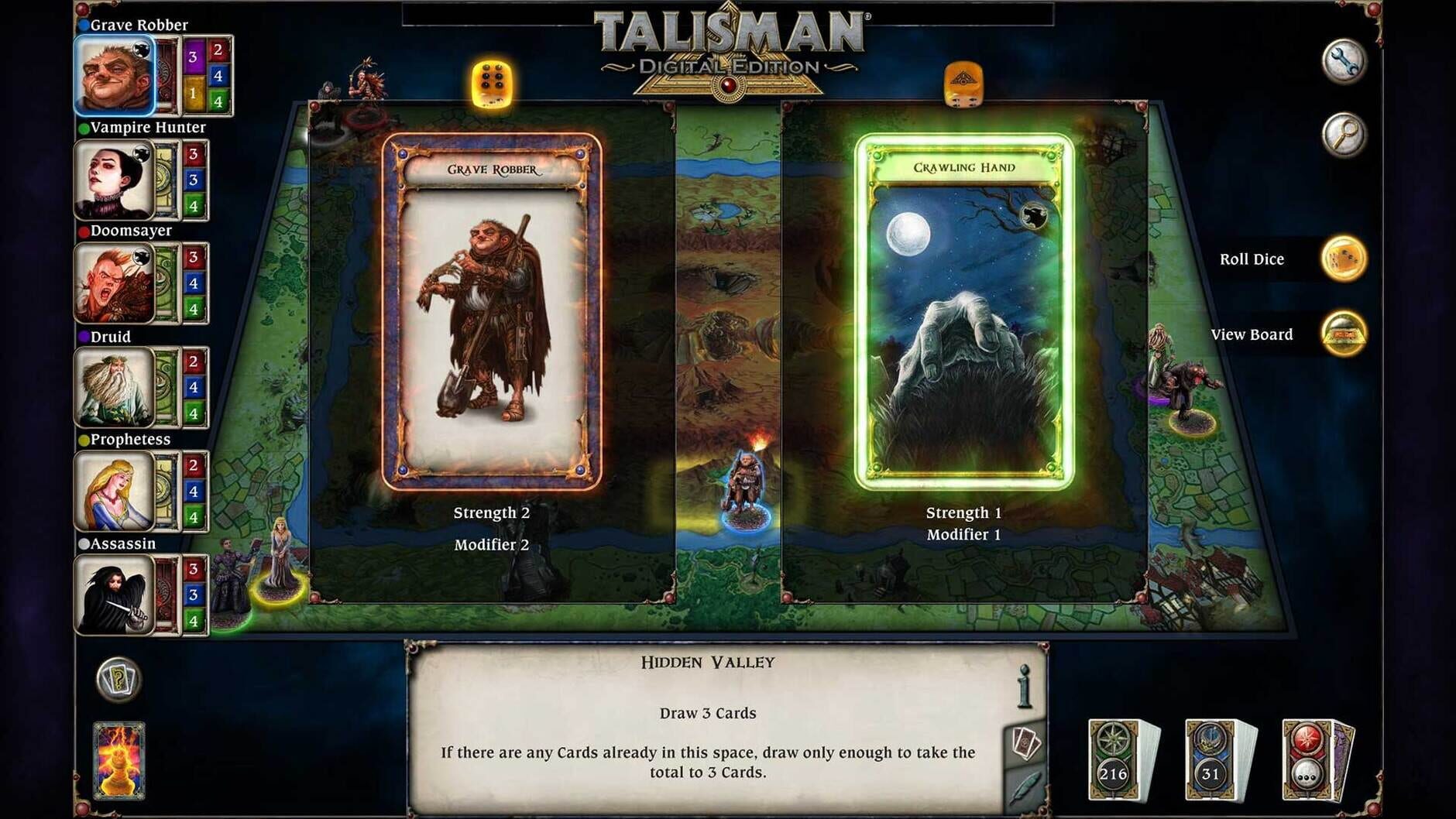 Screenshot for Talisman: Digital Edition - The Blood Moon