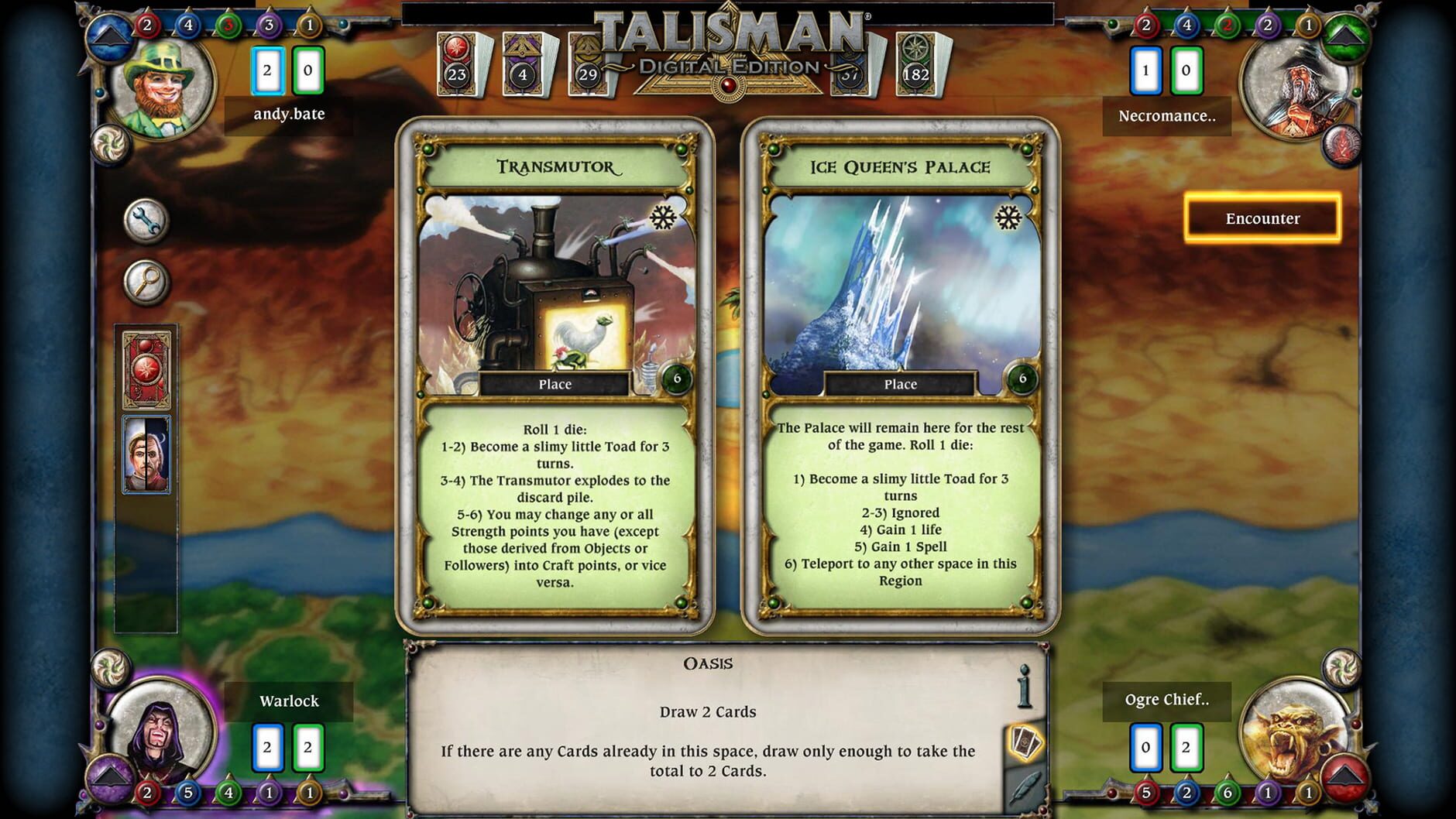 Screenshot for Talisman: Digital Edition - The Frostmarch