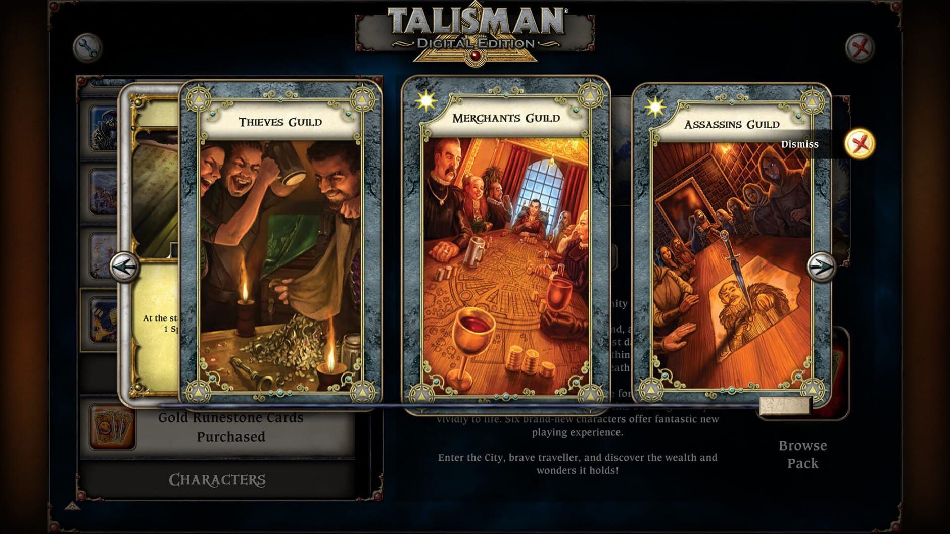 Screenshot for Talisman: Digital Edition - The City