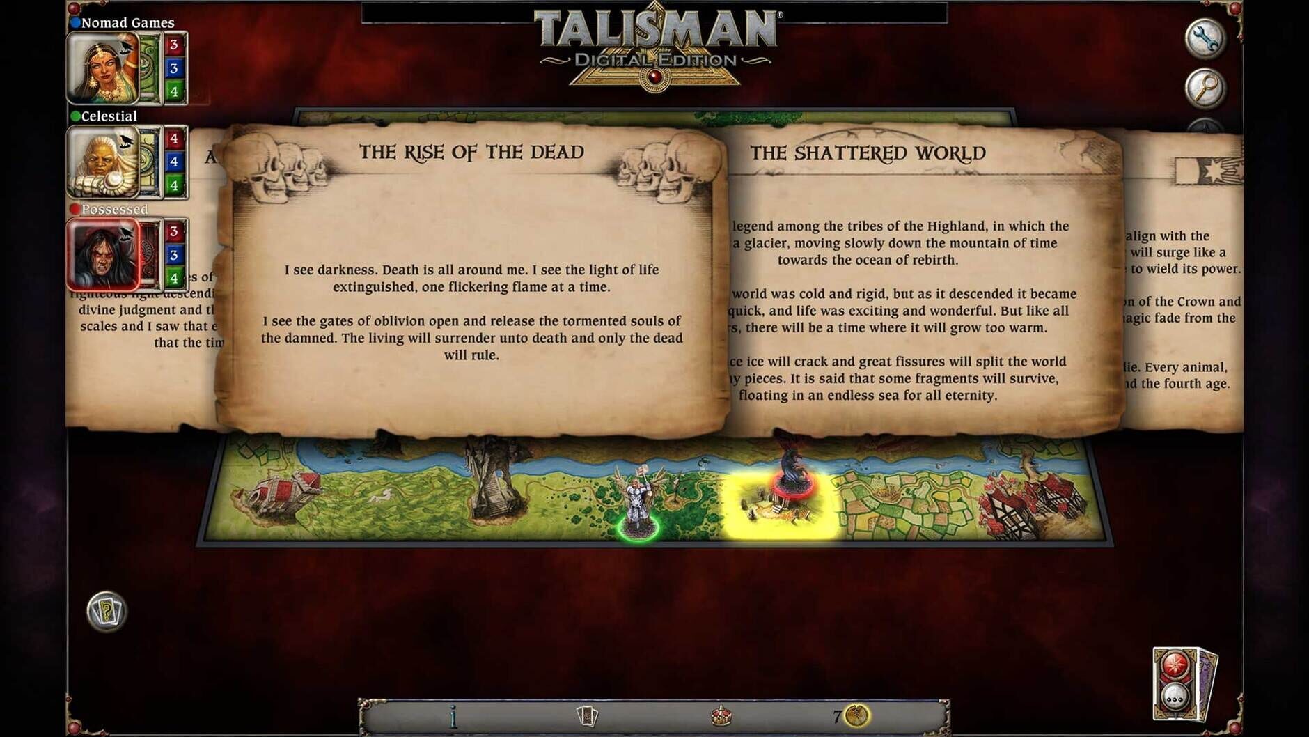 Screenshot for Talisman: The Harbinger