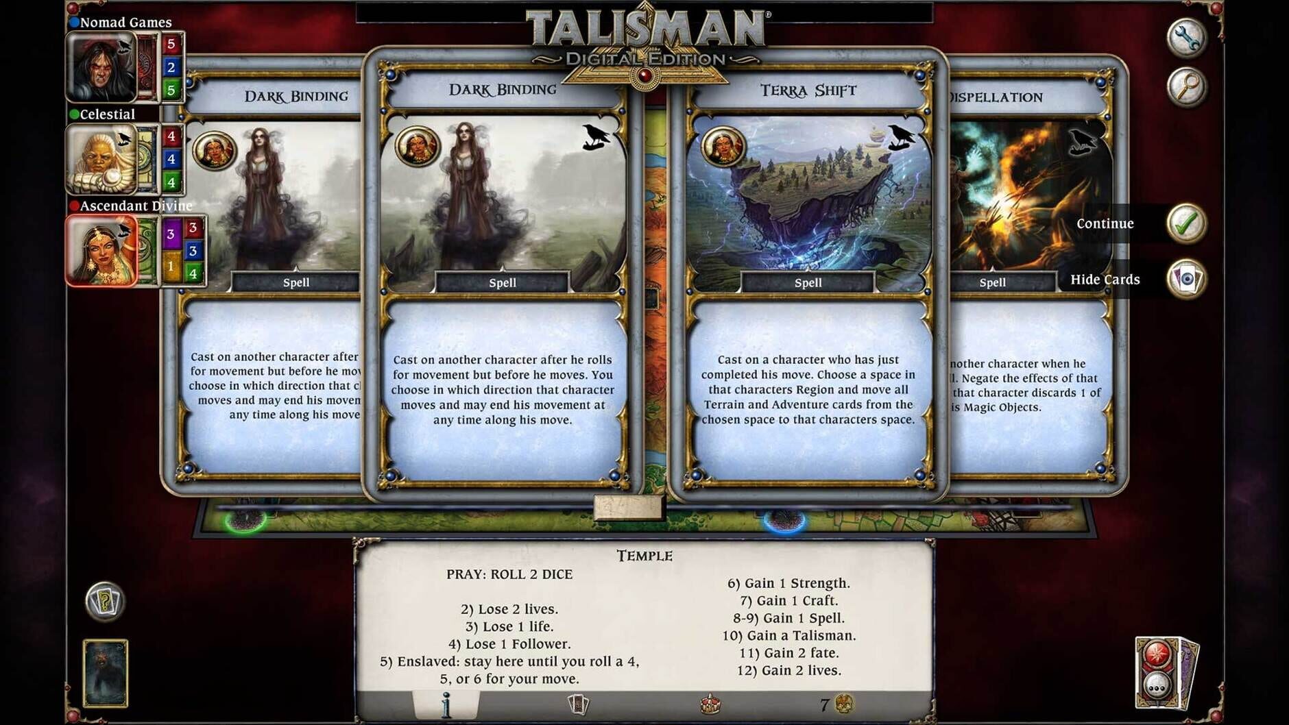 Screenshot for Talisman: The Harbinger