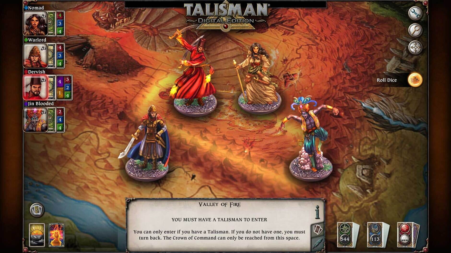 Screenshot for Talisman: The Firelands