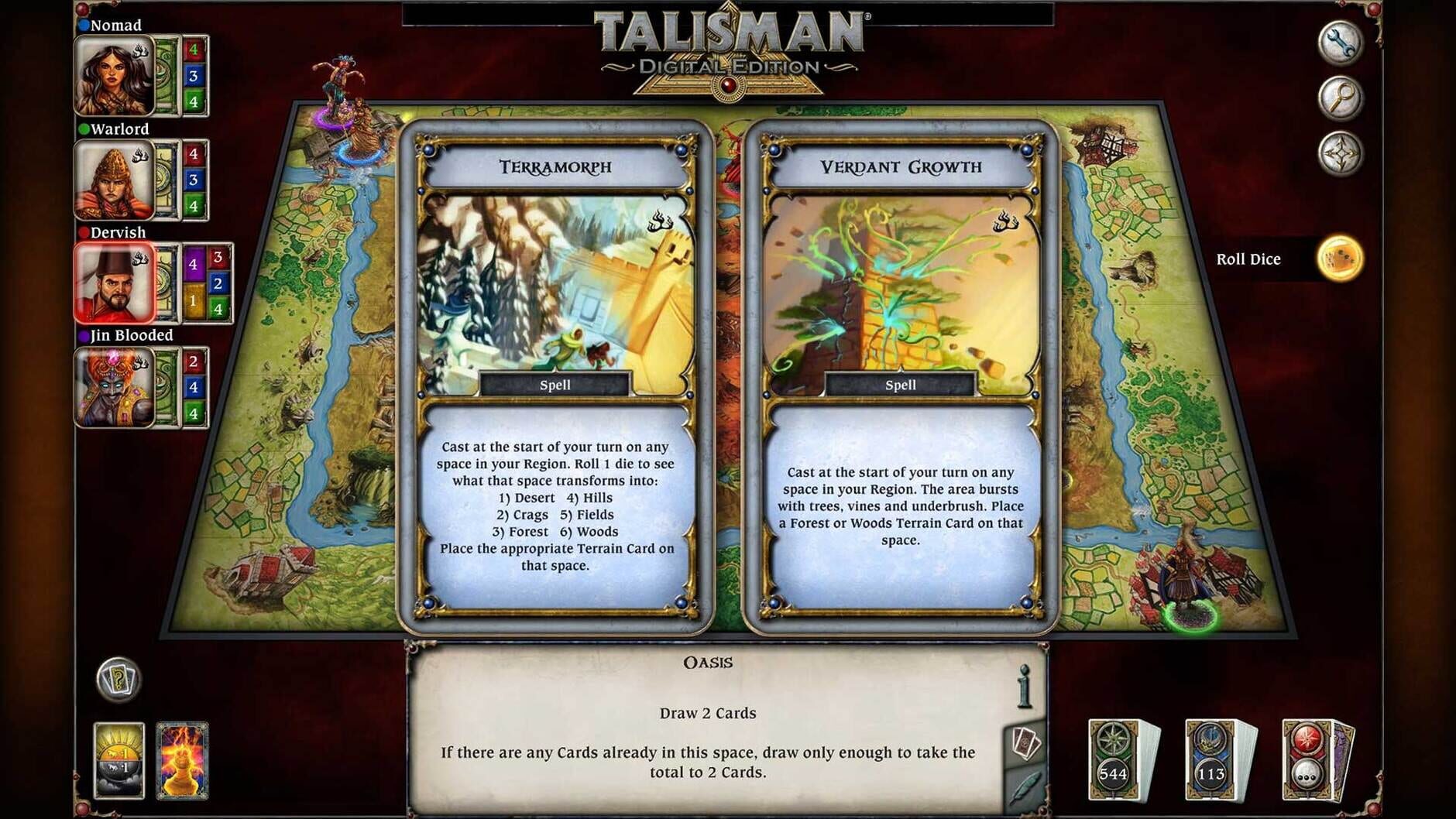 Screenshot for Talisman: The Firelands