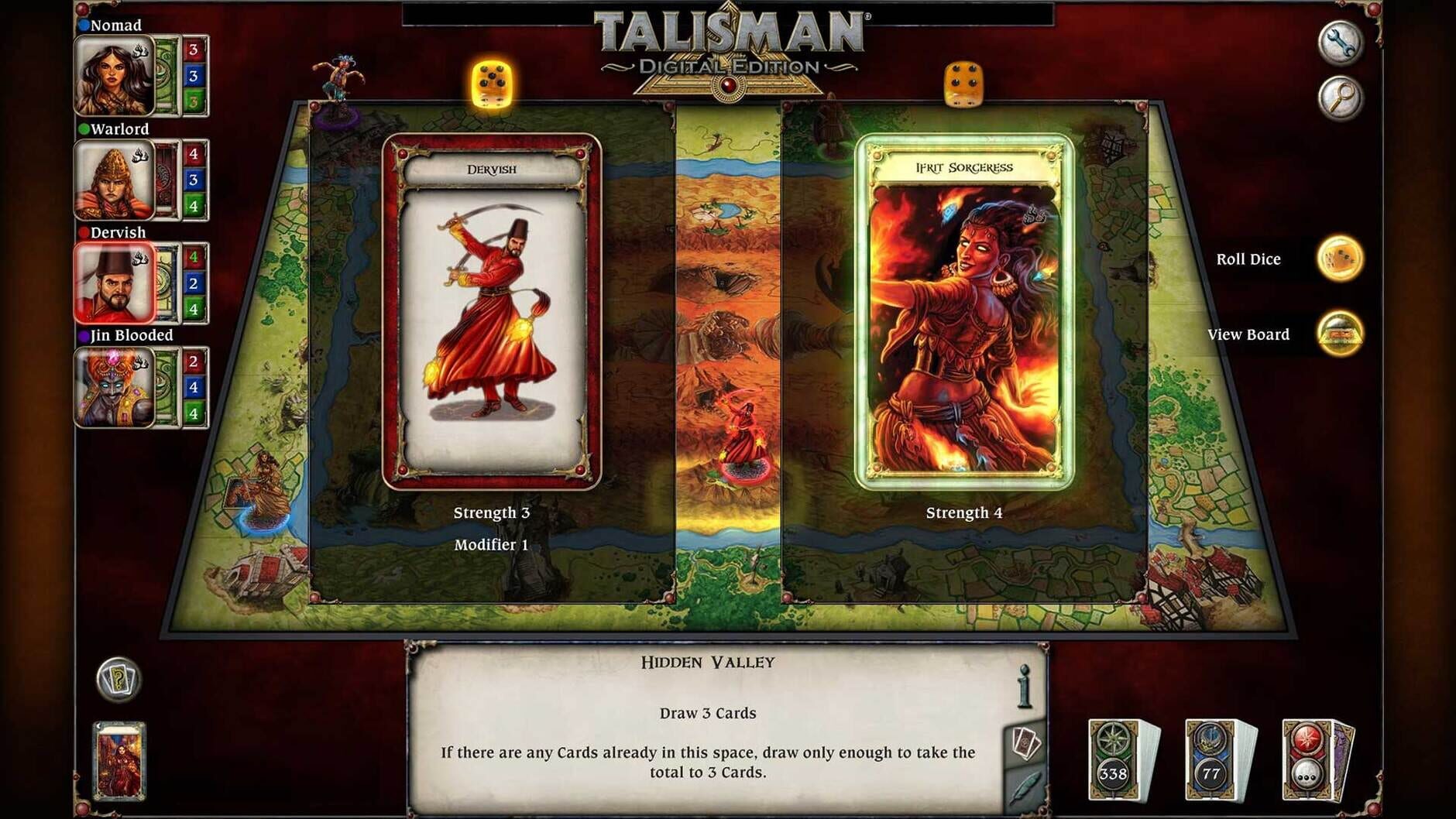Screenshot for Talisman: The Firelands