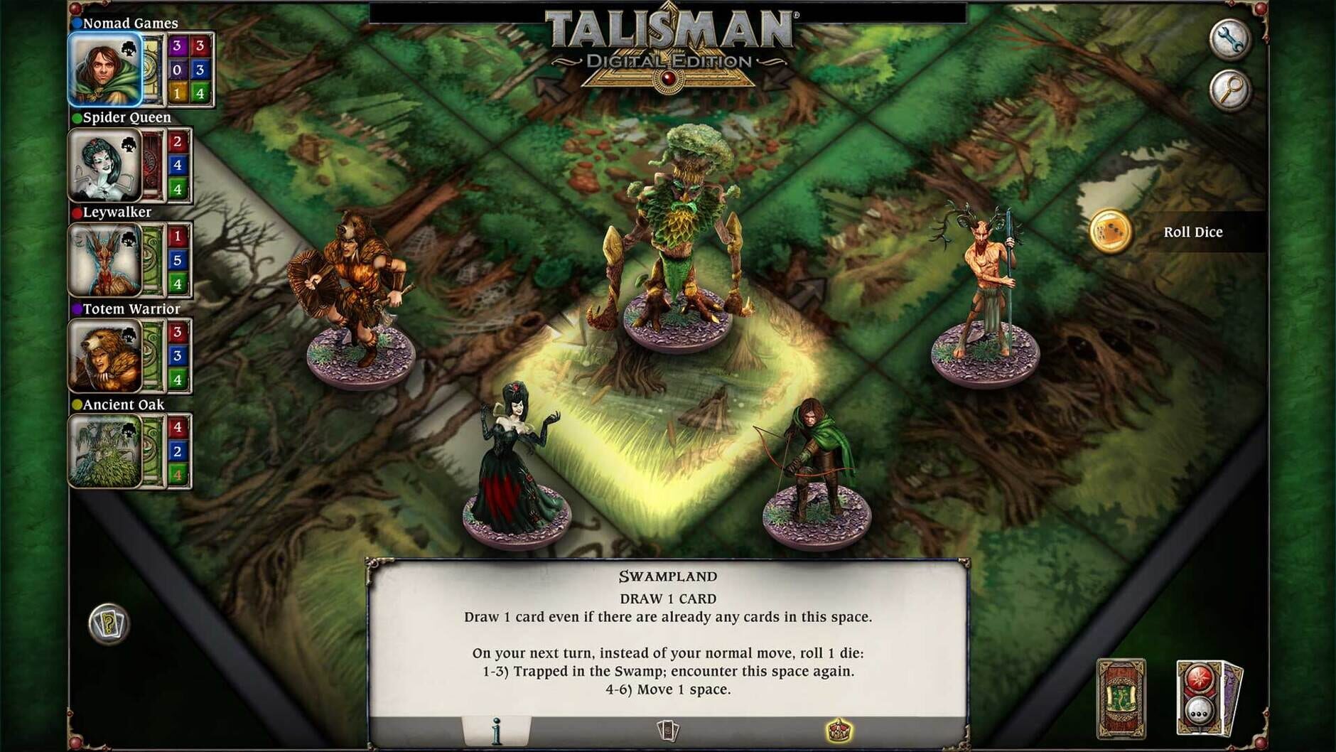 Screenshot for Talisman: The Woodland