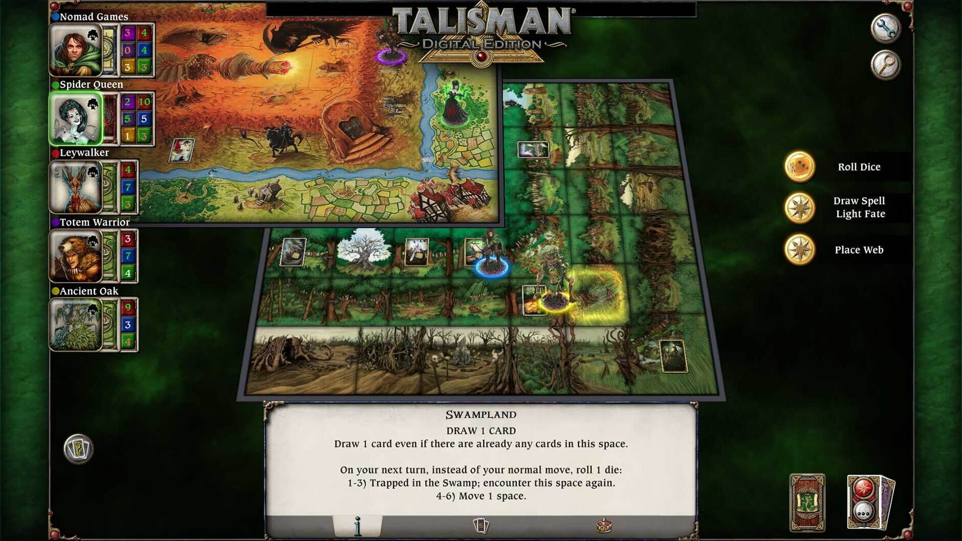 Screenshot for Talisman: The Woodland