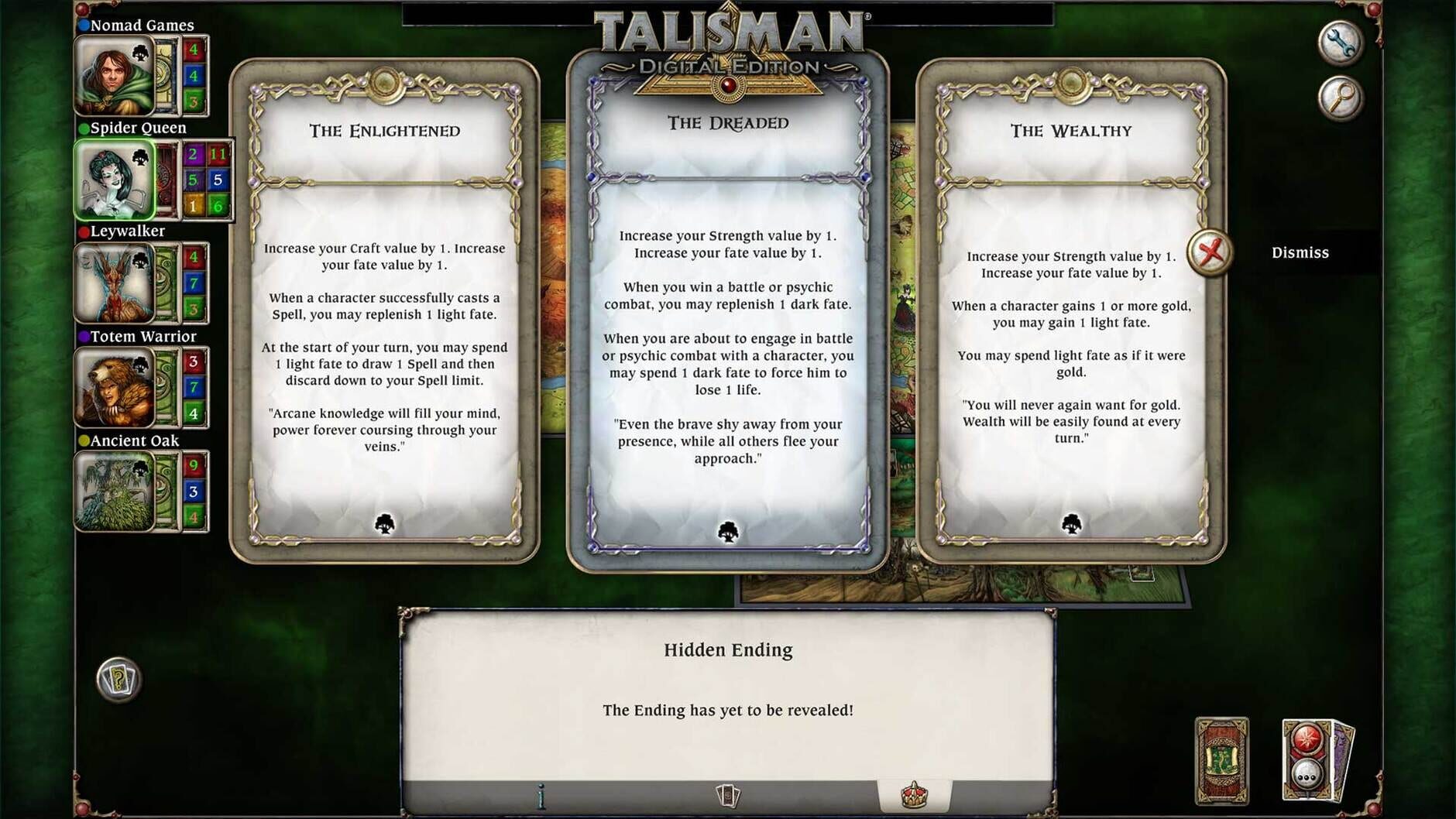 Screenshot for Talisman: The Woodland