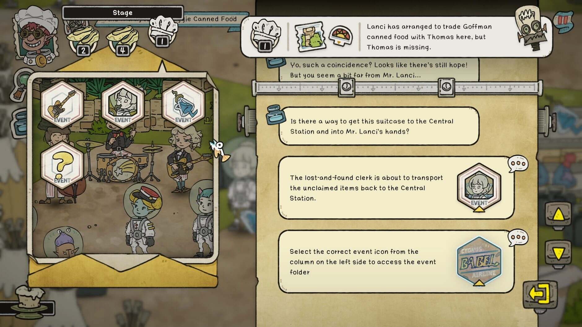 Screenshot for A Guidebook of Babel