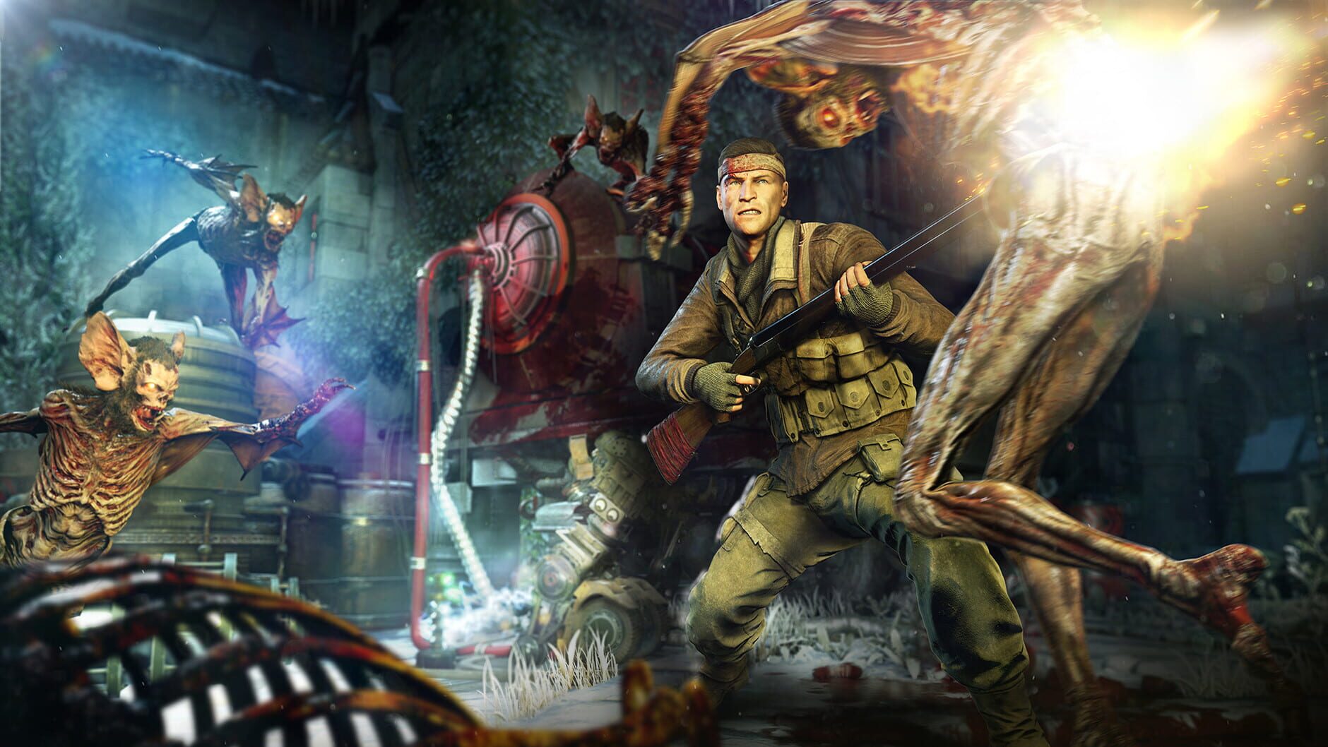 Screenshot for Zombie Army 4: Dead War - Mission 2: Blood Count