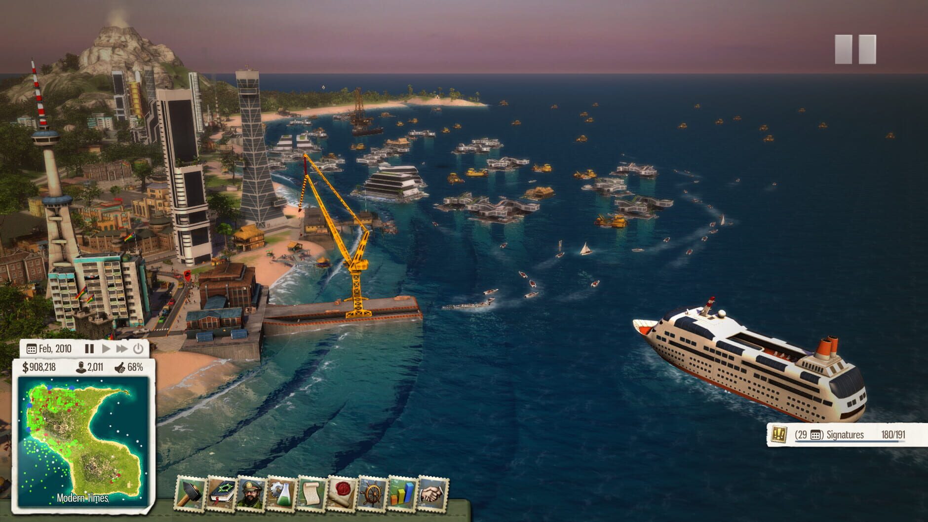 Screenshot for Tropico 5: Waterborne