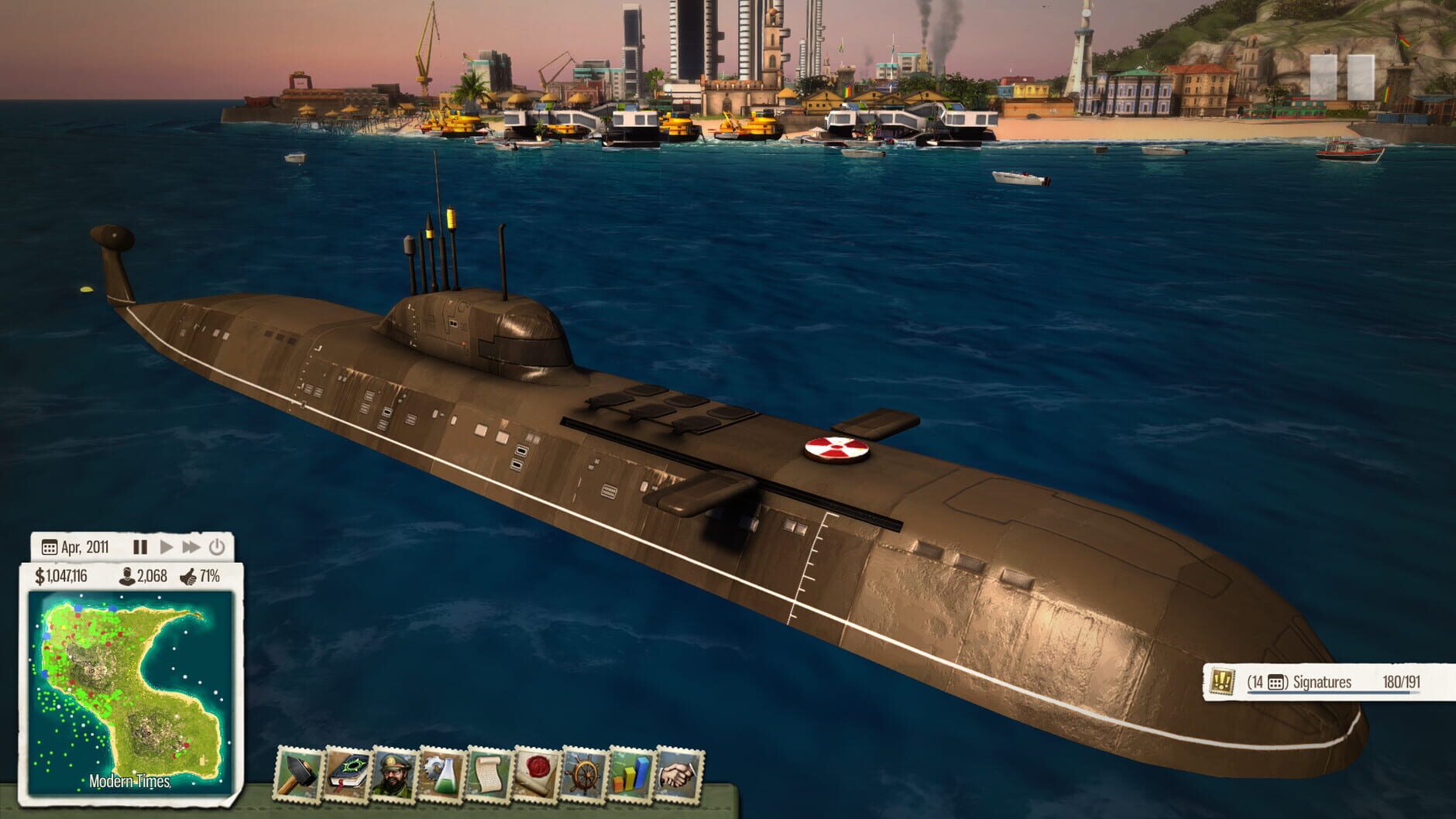 Screenshot for Tropico 5: Waterborne