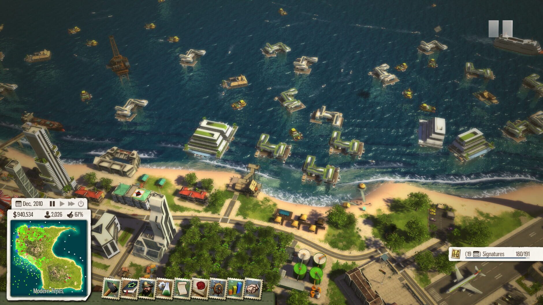 Screenshot for Tropico 5: Waterborne