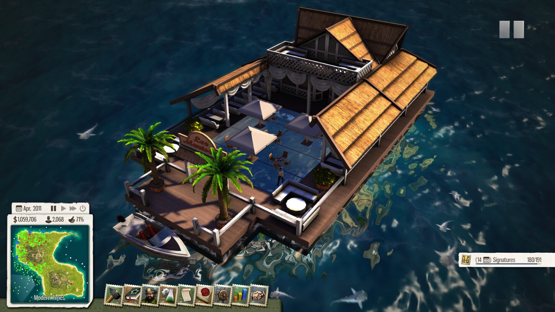 Screenshot for Tropico 5: Waterborne