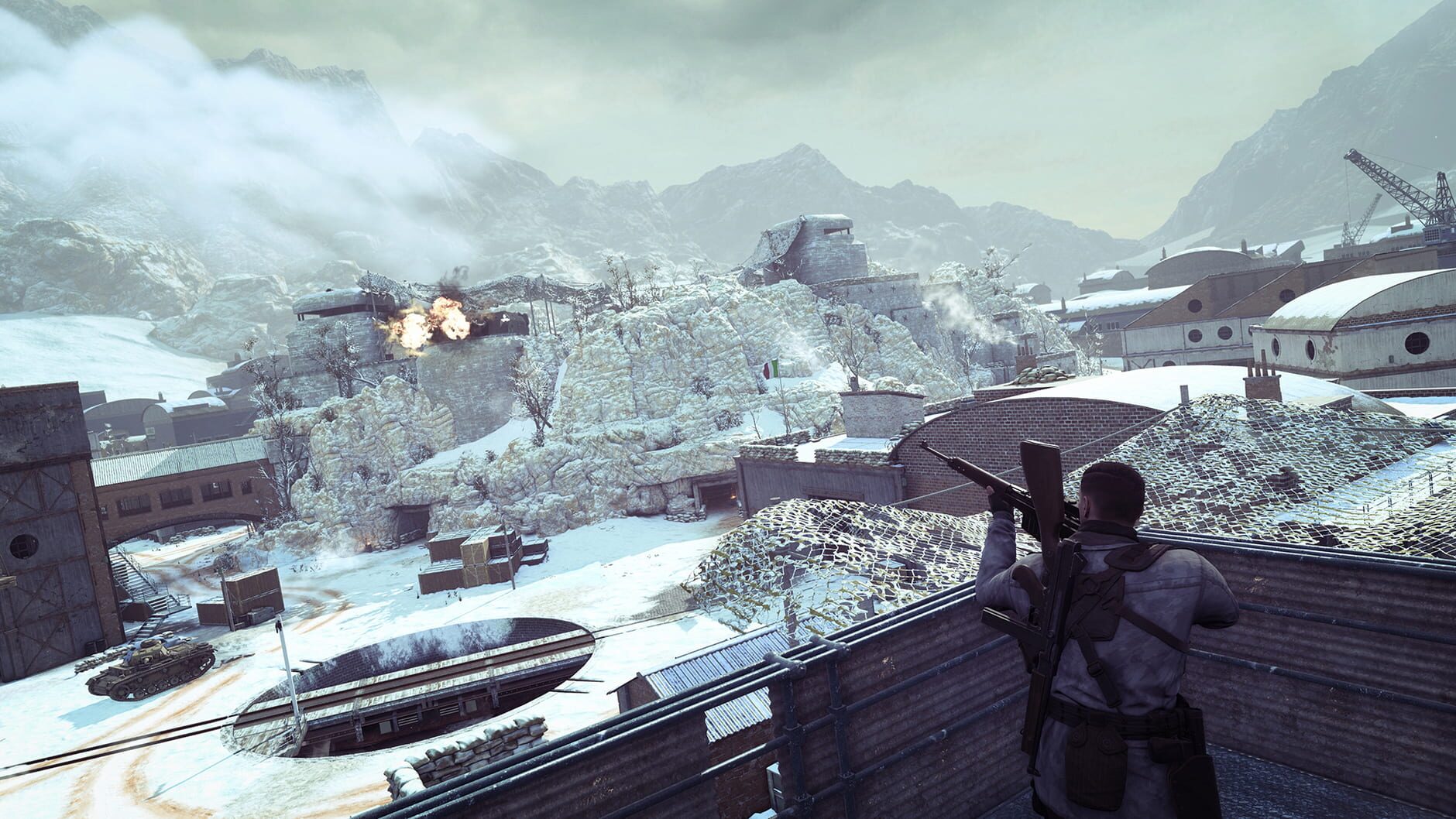 Screenshot for Sniper Elite 4: Deathstorm Part 1 - Inception
