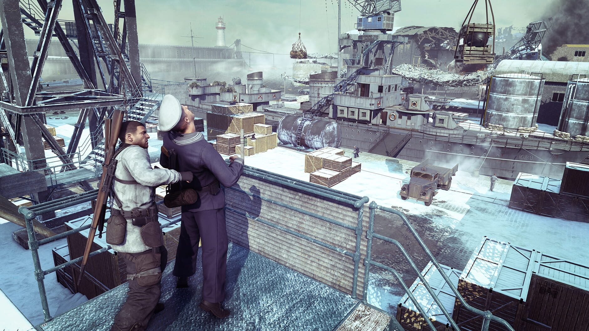 Screenshot for Sniper Elite 4: Deathstorm Part 1 - Inception