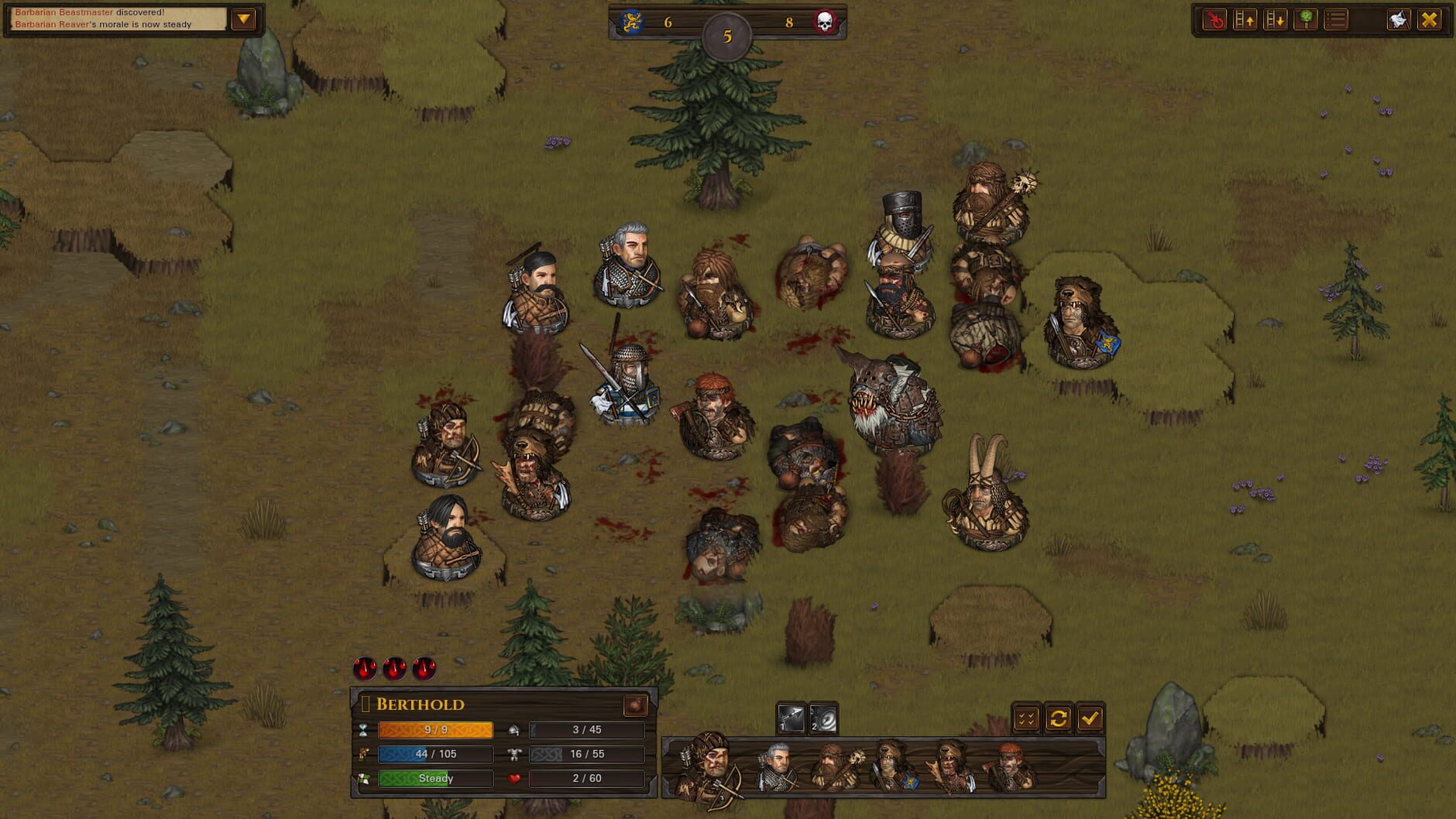 Screenshot for Battle Brothers: Warriors of the North