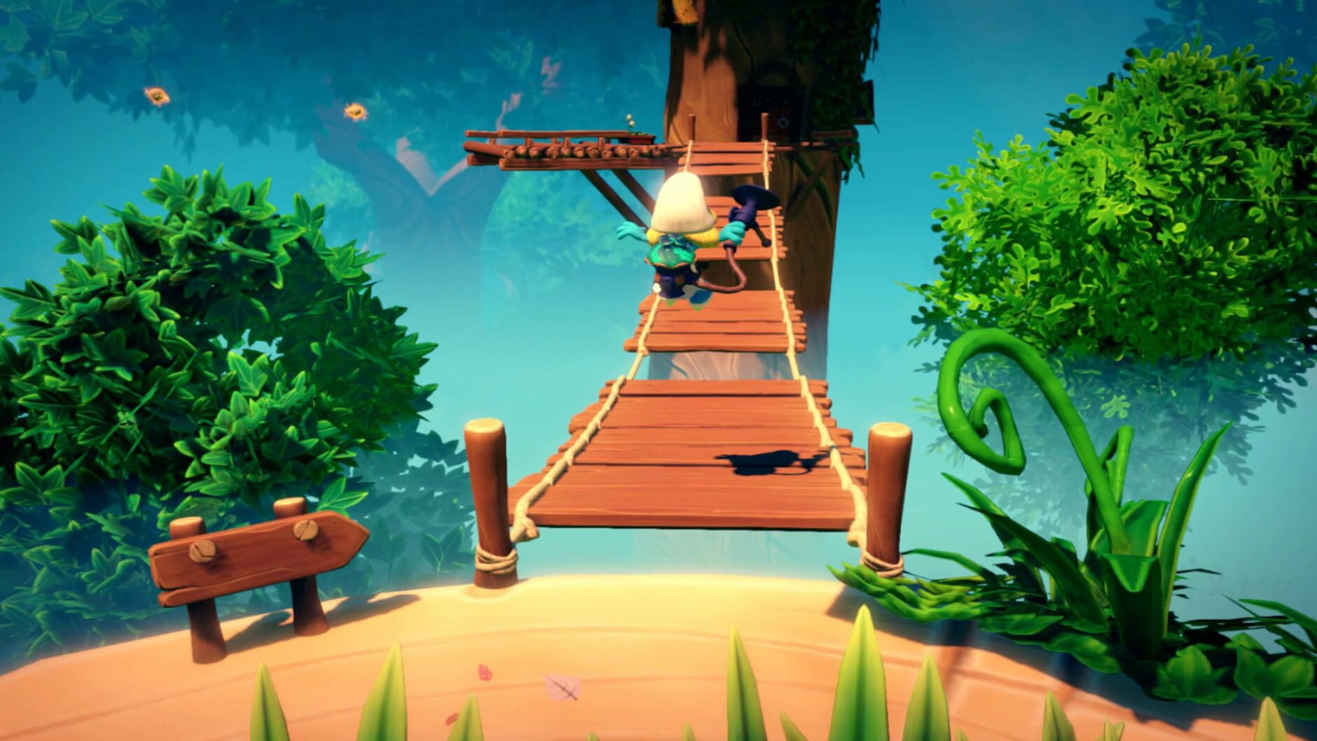 Screenshot for The Smurfs: Mission Vileaf