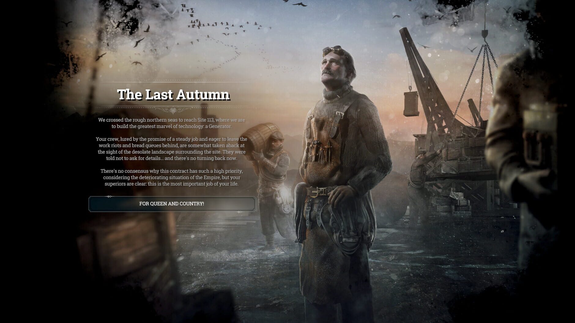 Screenshot for Frostpunk: The Last Autumn