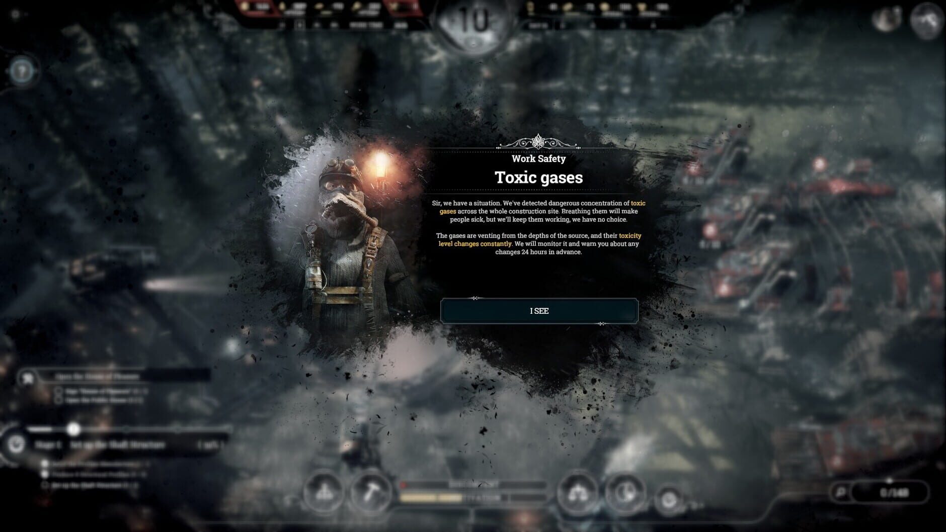Screenshot for Frostpunk: The Last Autumn
