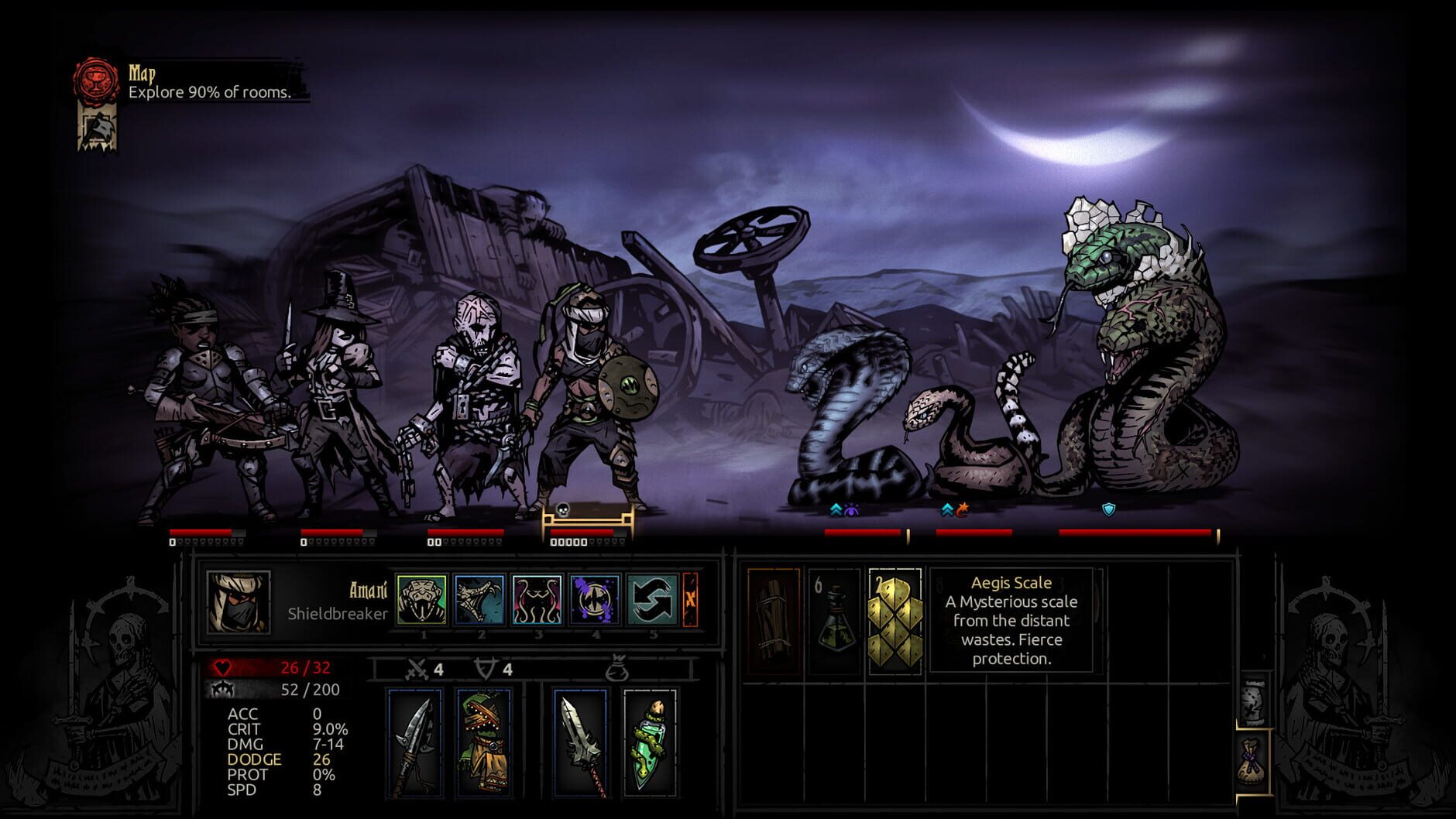 Screenshot for Darkest Dungeon: The Shieldbreaker