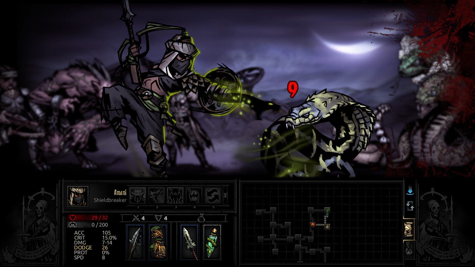 Screenshot for Darkest Dungeon: The Shieldbreaker