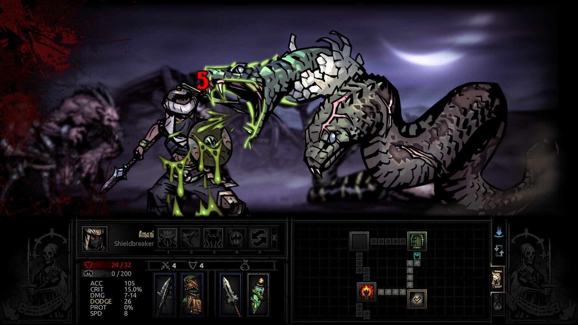 Screenshot for Darkest Dungeon: The Shieldbreaker