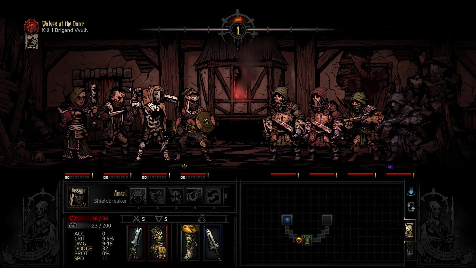 Screenshot for Darkest Dungeon: The Shieldbreaker