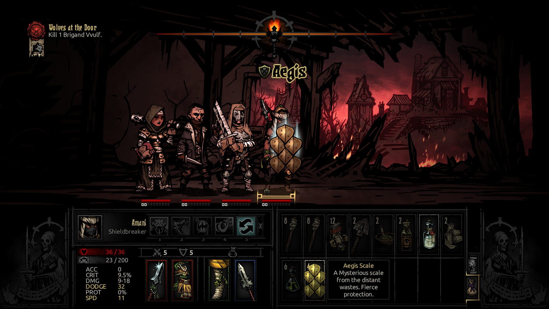 Screenshot for Darkest Dungeon: The Shieldbreaker