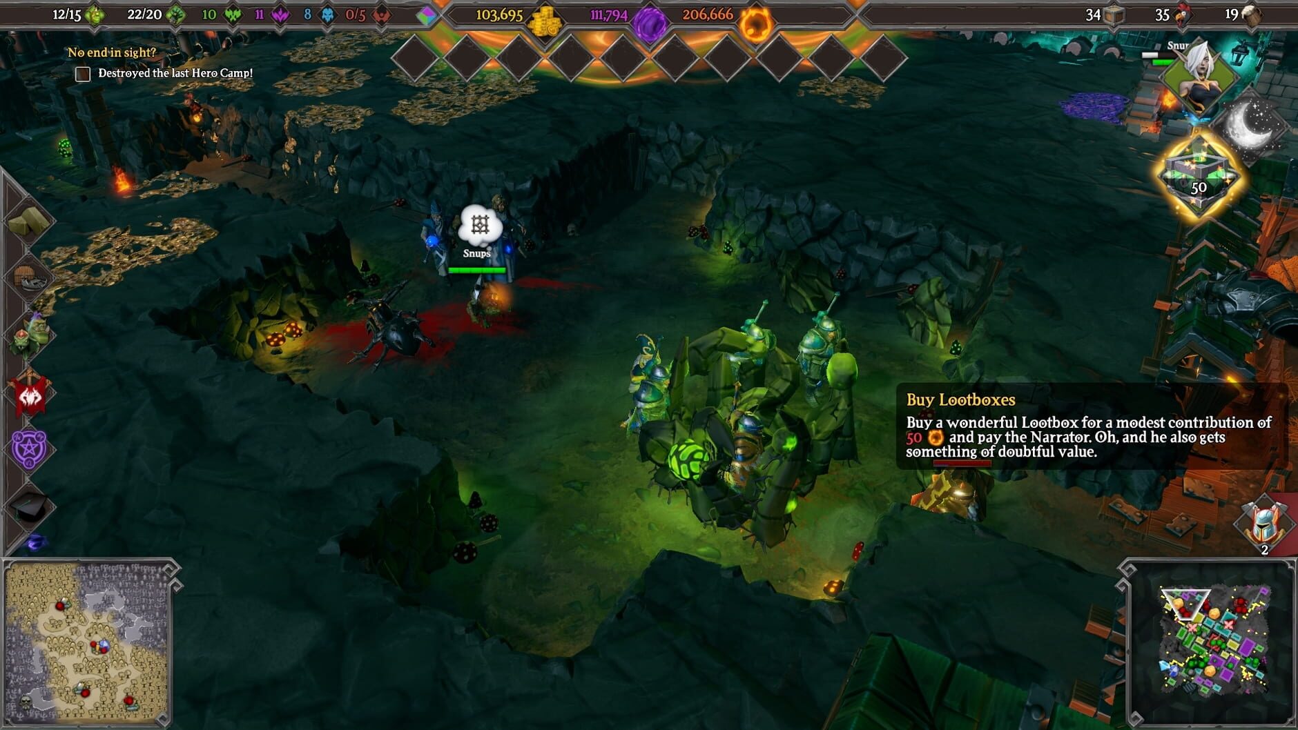 Screenshot for Dungeons 3: Famous Last Words