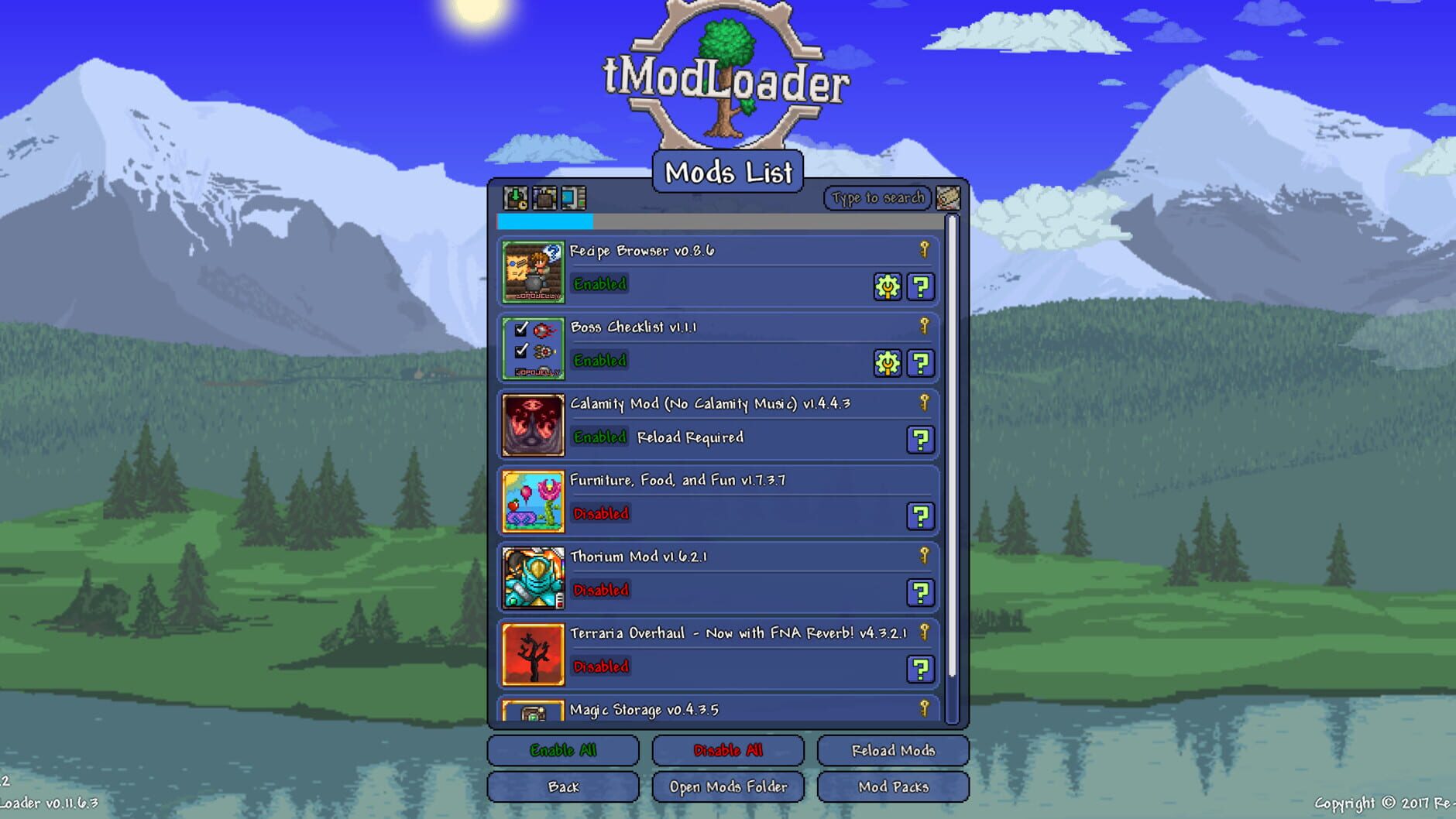 Screenshot for tModLoader