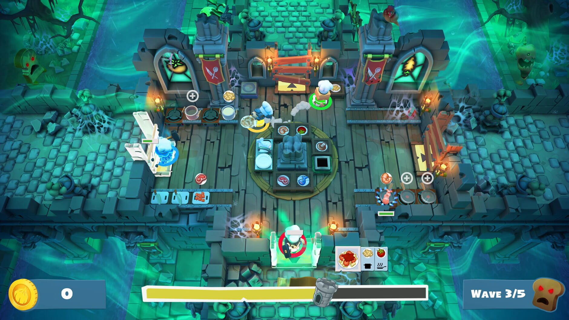 Screenshot for Overcooked! 2: Night of the Hangry Horde