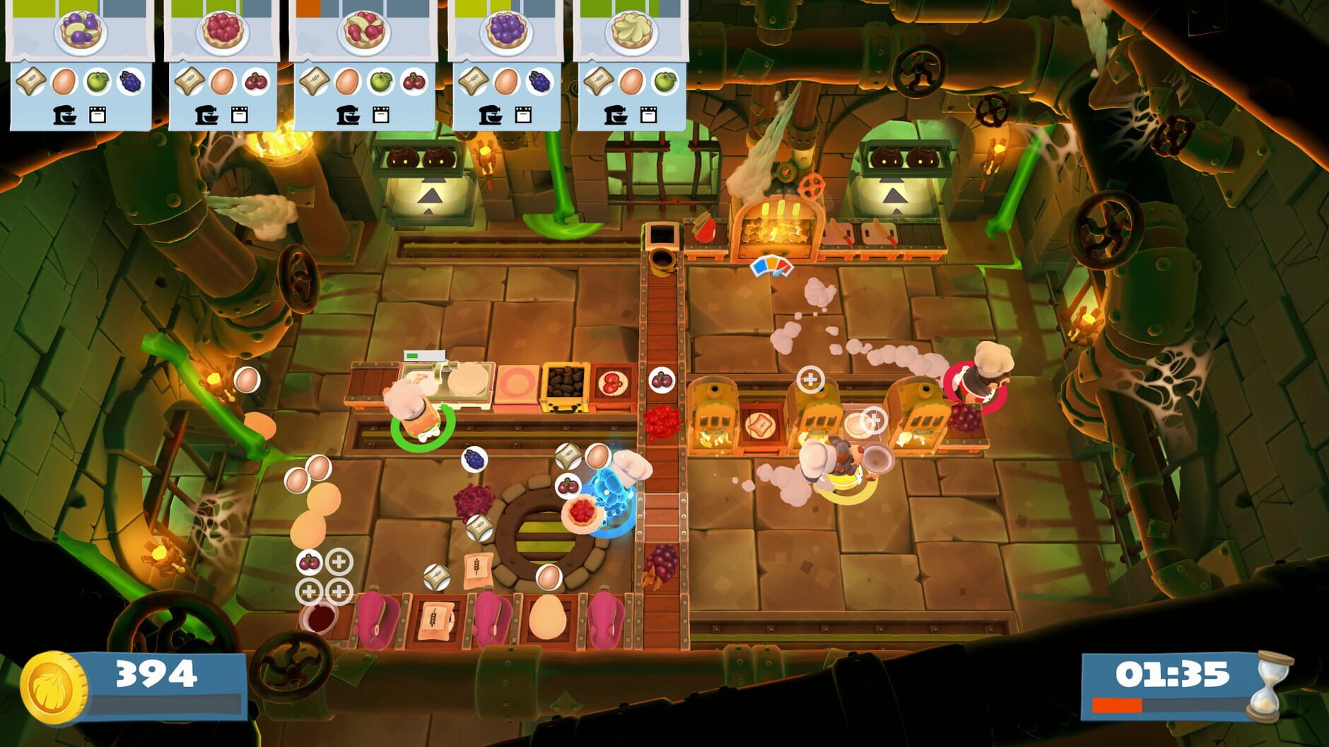 Screenshot for Overcooked! 2: Night of the Hangry Horde