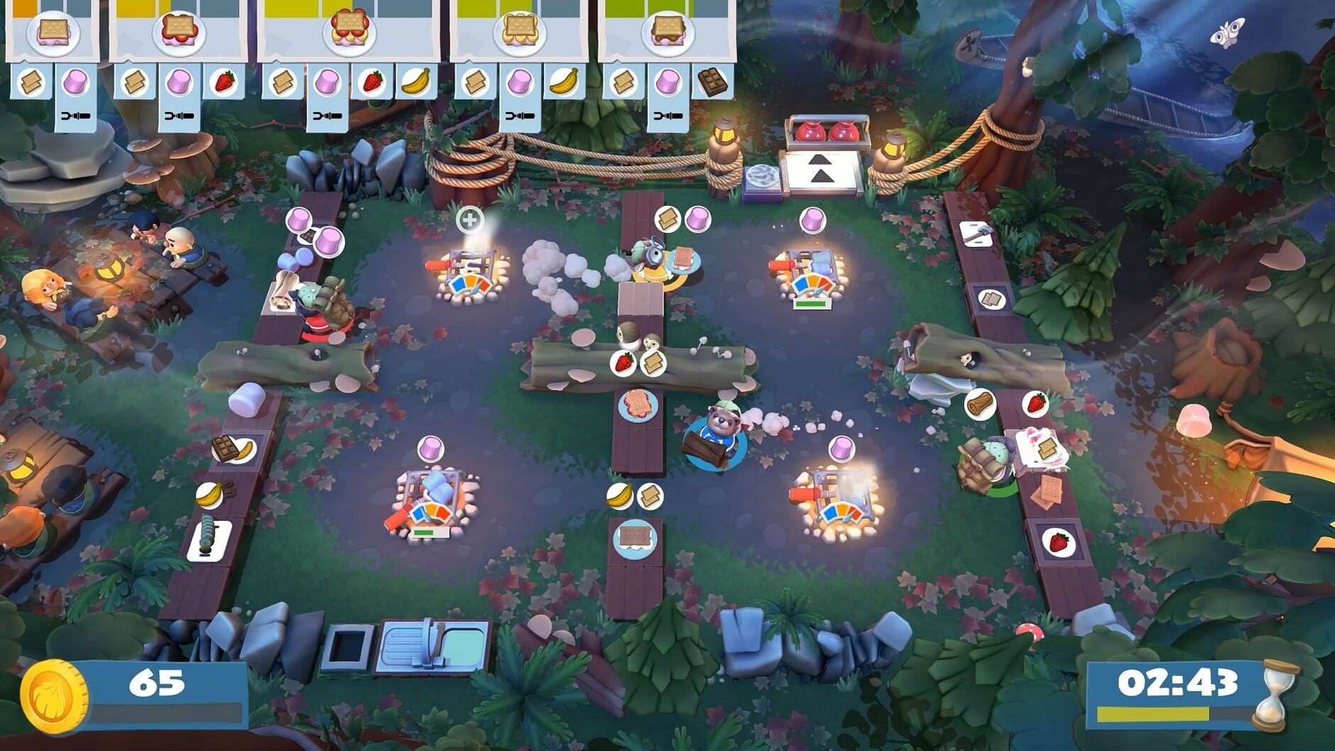 Screenshot for Overcooked! 2: Campfire Cook Off