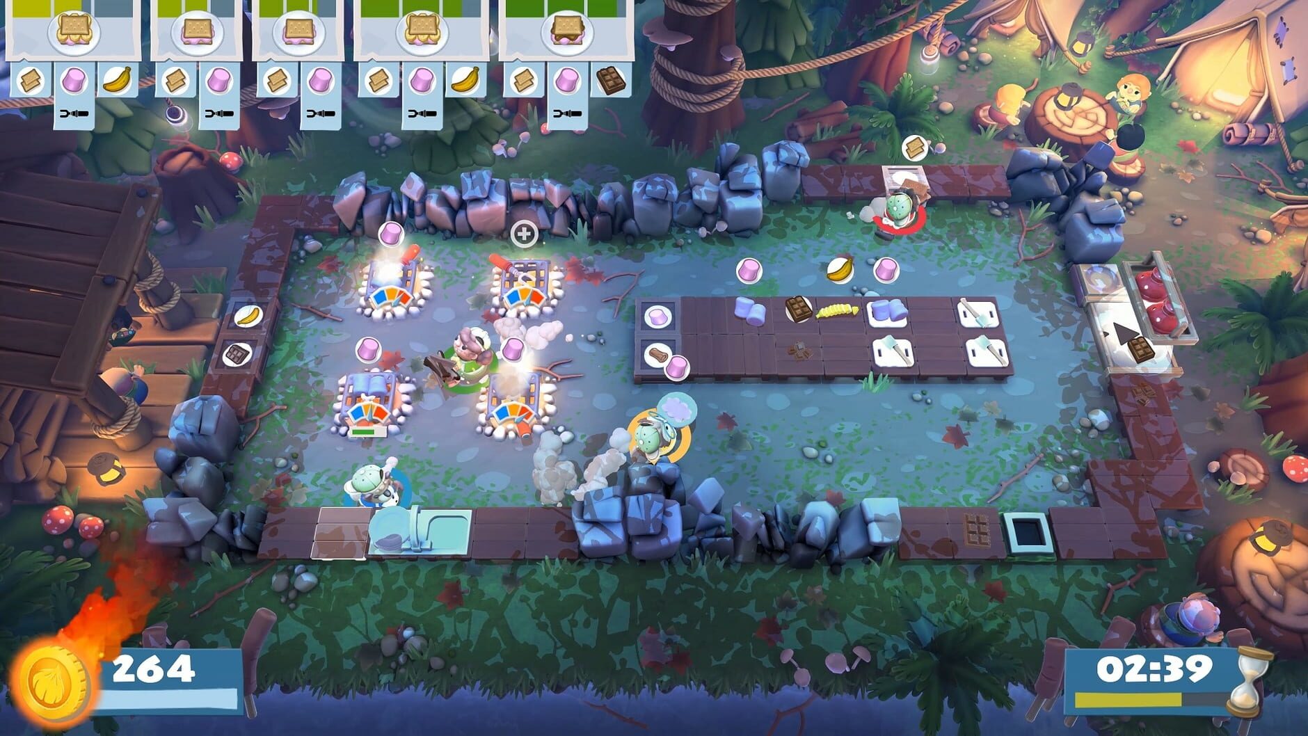 Screenshot for Overcooked! 2: Campfire Cook Off