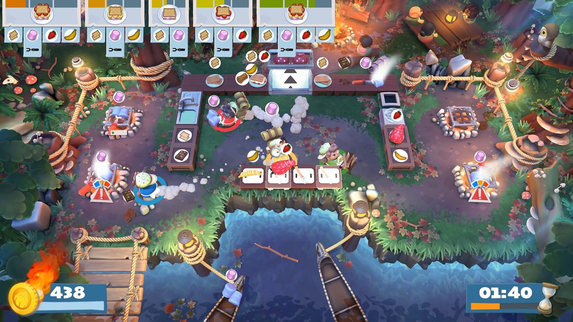 Screenshot for Overcooked! 2: Campfire Cook Off