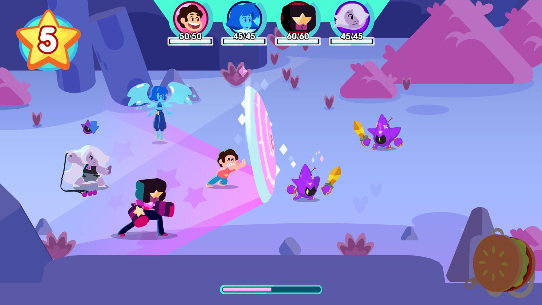 Screenshot for Steven Universe: Unleash the Light