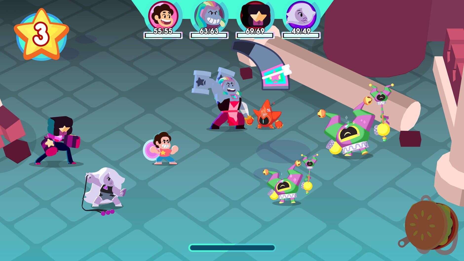 Screenshot for Steven Universe: Unleash the Light