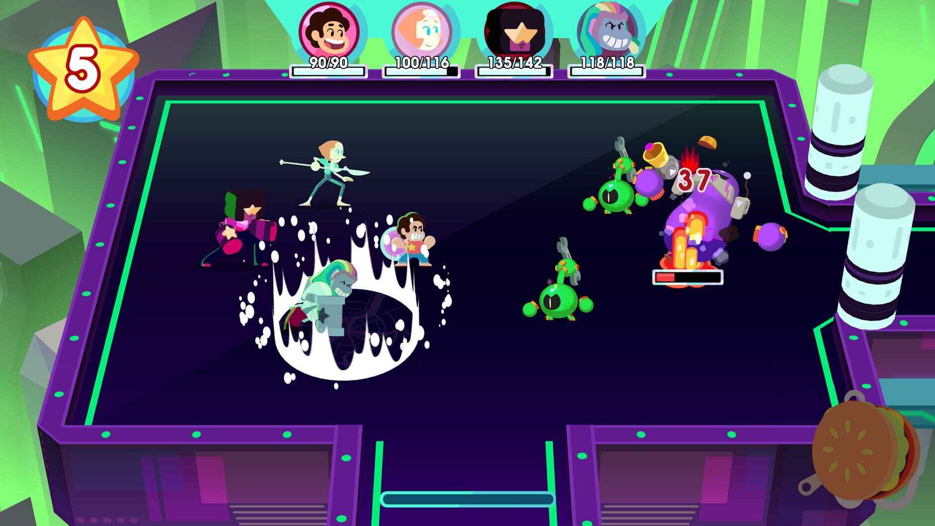 Screenshot for Steven Universe: Unleash the Light