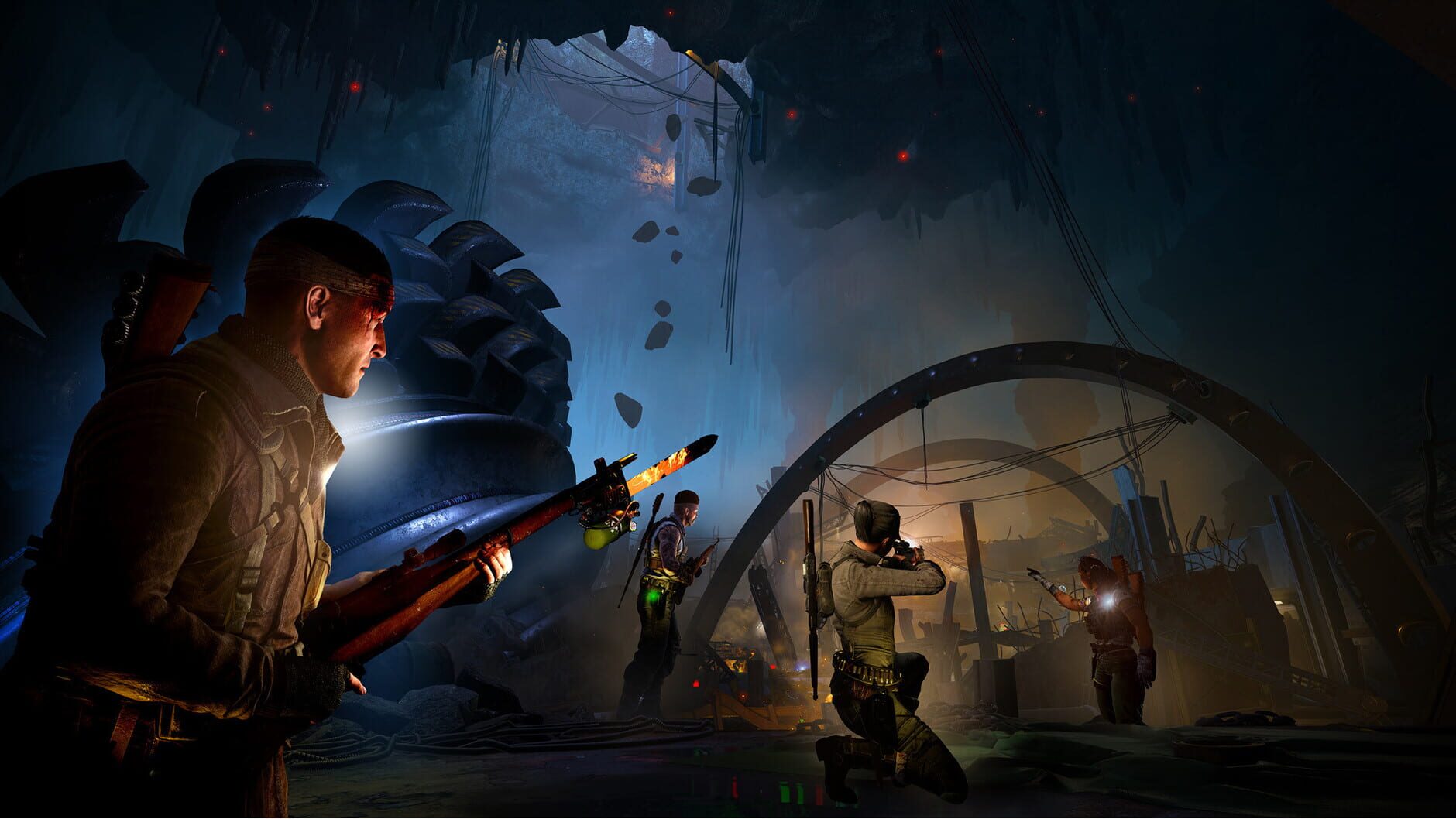 Screenshot for Zombie Army 4: Dead War - Mission 3: Deeper than Hell