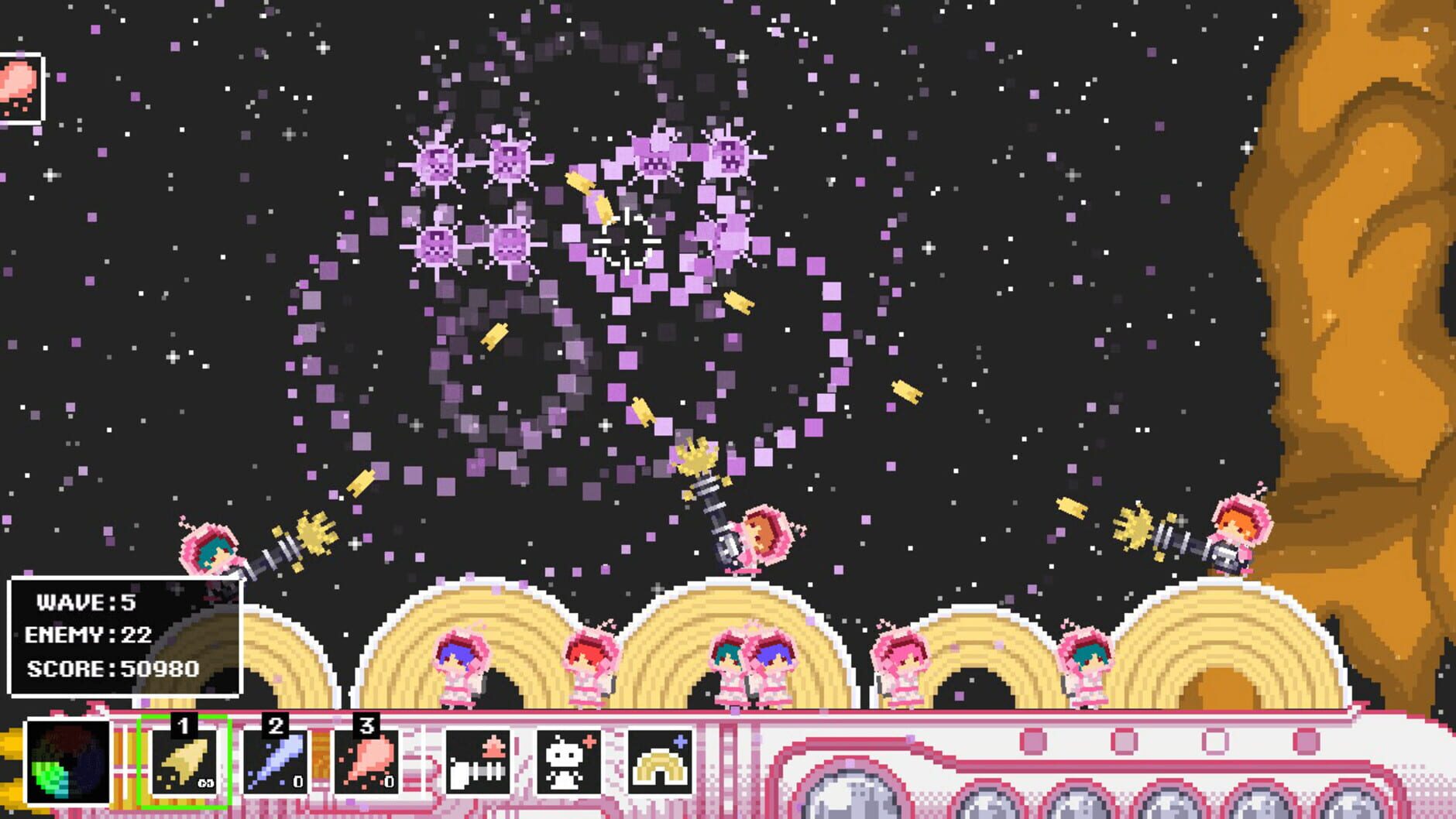 Screenshot for Cake Invaders