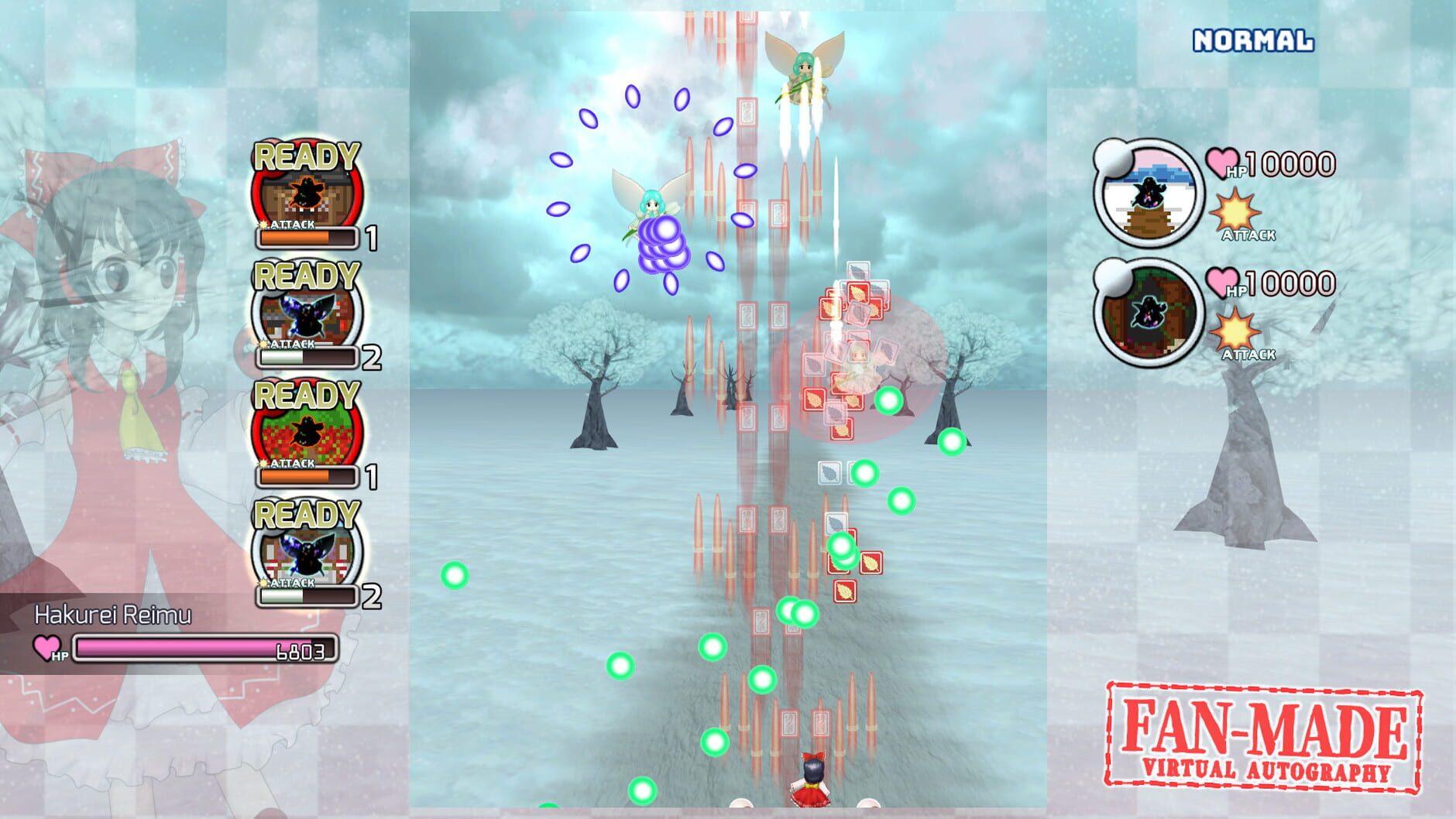 Screenshot for Touhou Fan-made Virtual Autography
