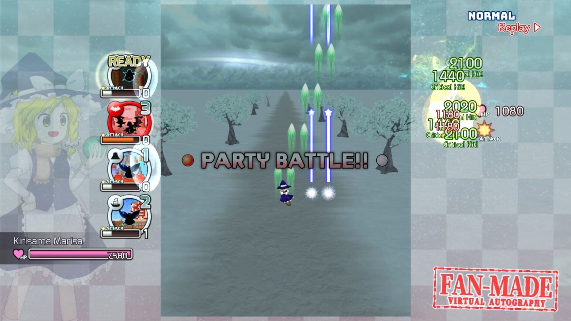 Screenshot for Touhou Fan-made Virtual Autography