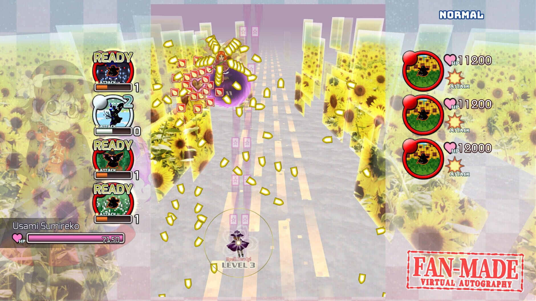 Screenshot for Touhou Fan-made Virtual Autography