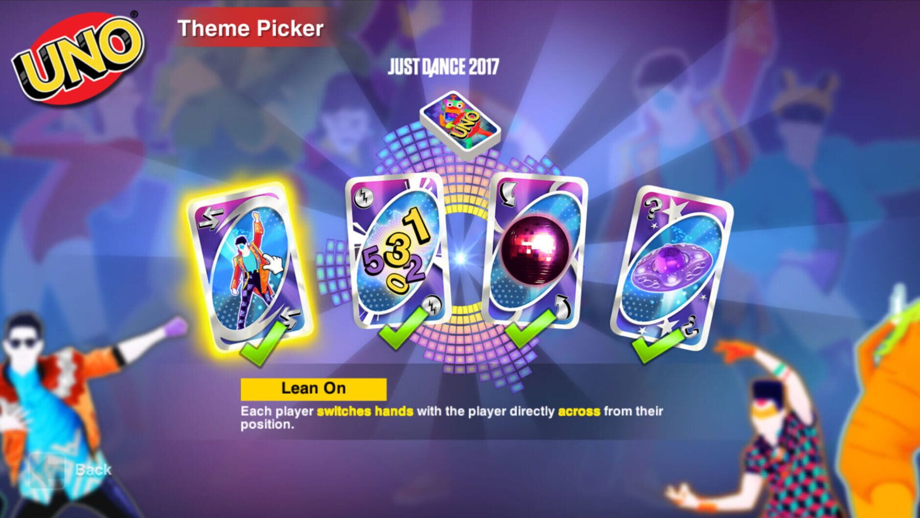Screenshot for Uno: Just Dance Theme DLC