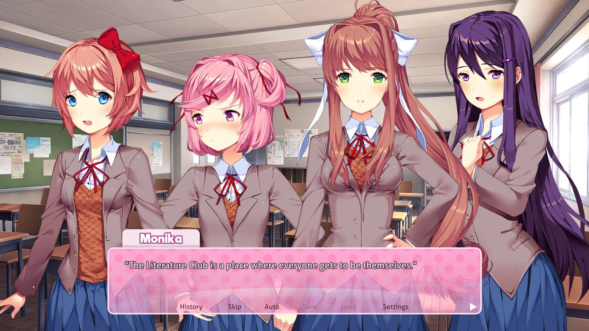 Screenshot for Doki Doki Literature Club Plus!