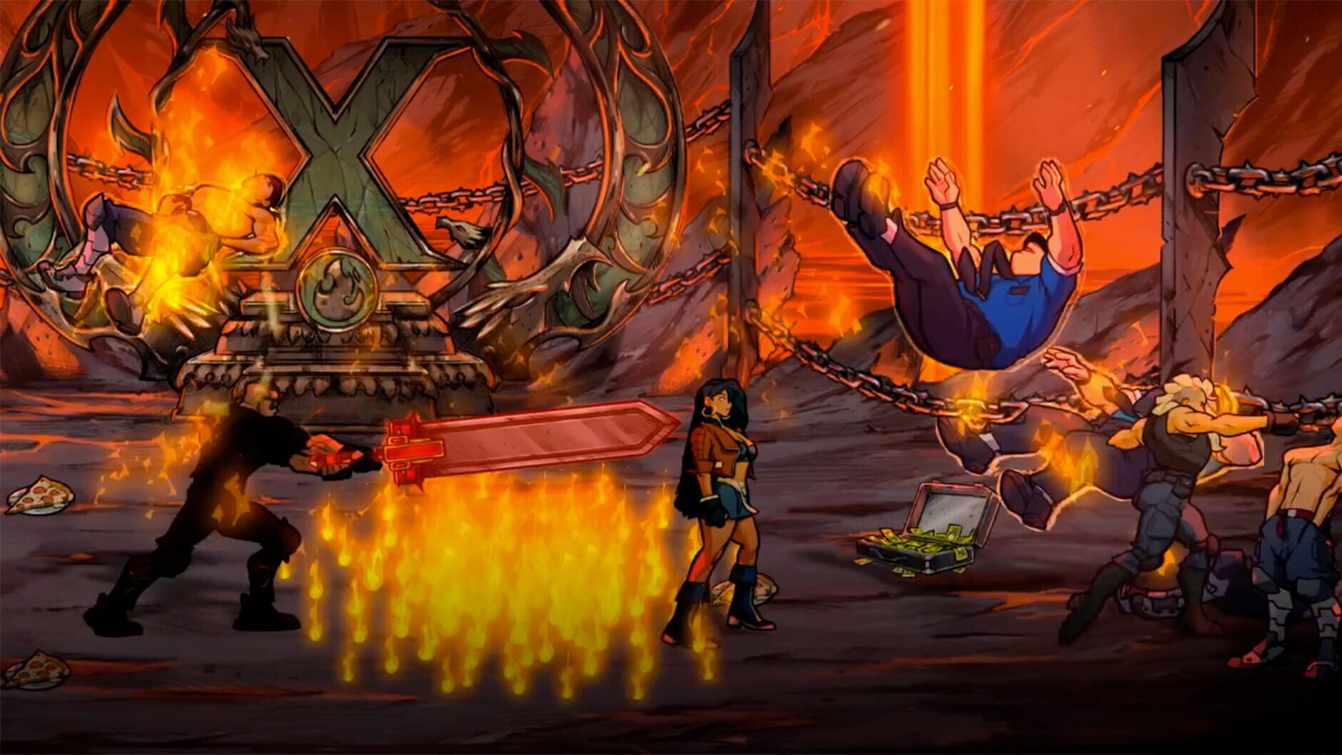 Screenshot for Streets of Rage 4: Mr X. Nightmare