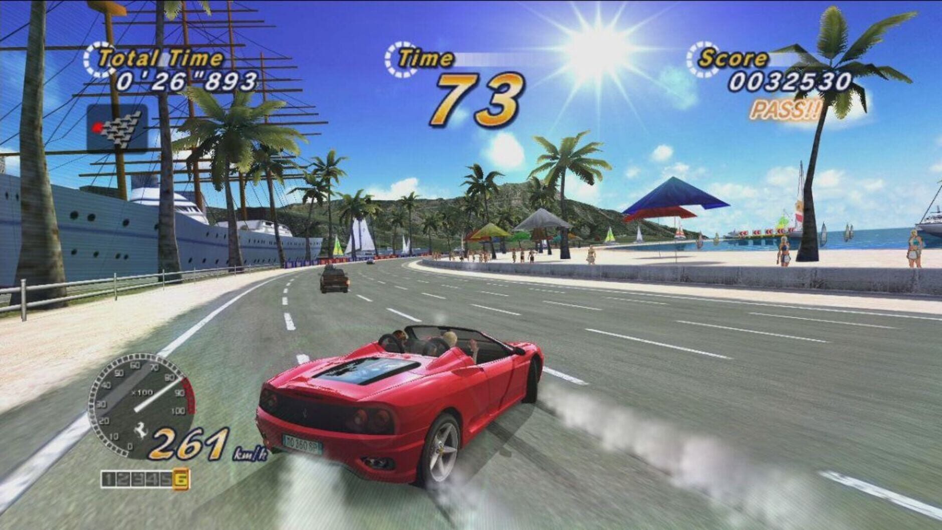 Screenshot for Outrun Online Arcade