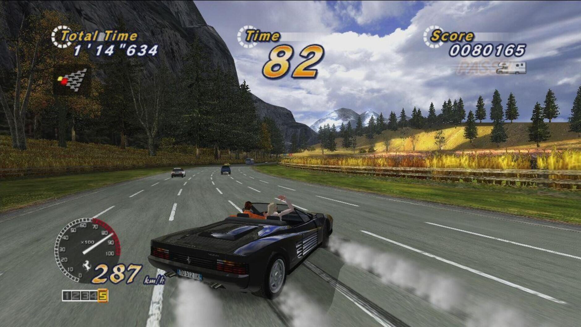 Screenshot for Outrun Online Arcade