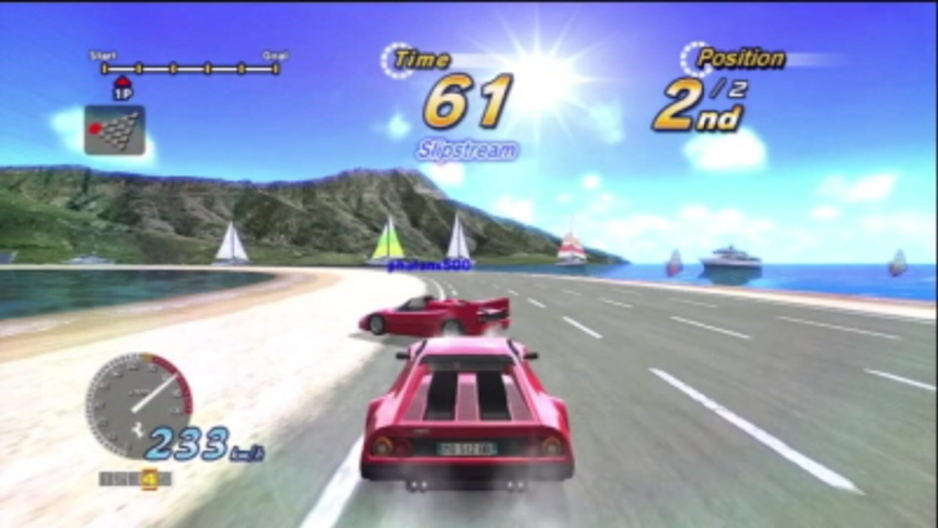 Screenshot for Outrun Online Arcade